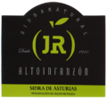 Label for JR sidra natural DOP